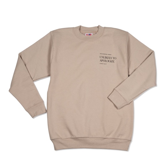Uncommon James Tops - Uncommon James Tan Sweatshirt